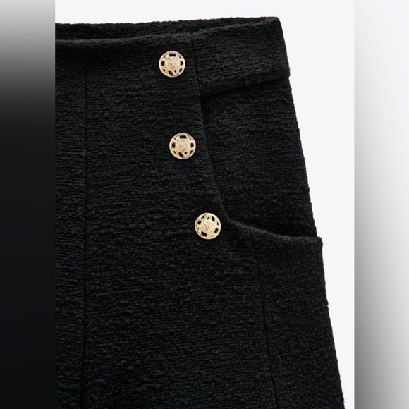 Zara Tweed Shorts - Picture 4 of 5